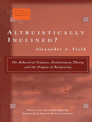 cover image of Altruistically Inclined?